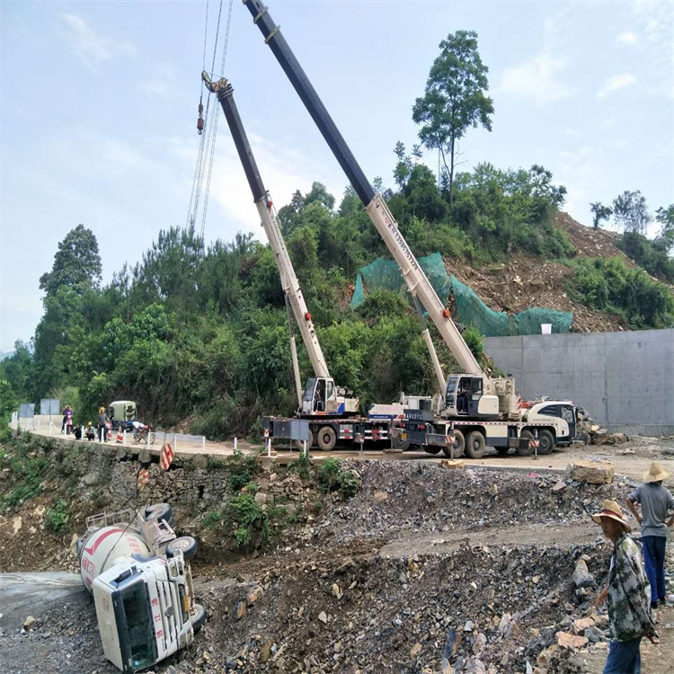 乐山乐山24小时应急道路救援吊装吊装现场实拍